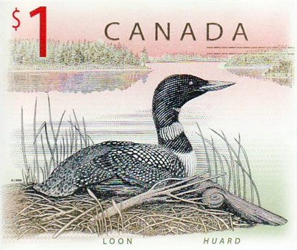 Canada Stamp #1687 - Loon (1998) $1