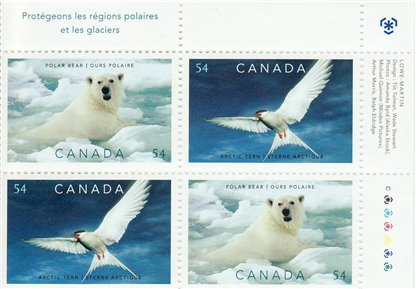 Canada Stamp PB#2327a - Preserving the Poles (2009)