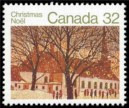 Canada Stamp #1004 - Urban Church (1983) 32¢ - Image 2