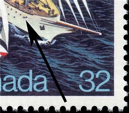 Canada PB#1012i - Tall Ships Regatta (1984) 32¢ - Image 3