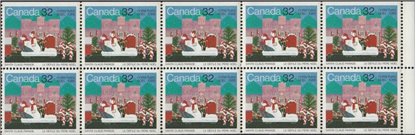 Canada Stamp Booklet - #BK90 (1985) 10 x 32¢ - Image 3