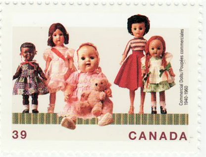 Canada Stamp #1277A - Cultural Treasures-Dolls (1990) - Image 2