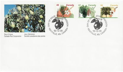 CANADA FDC #1364-1368-1372 - (1994)