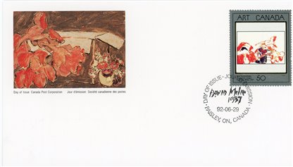 Canada FDC #1419 - Red Nasturtiums (1992) 50¢