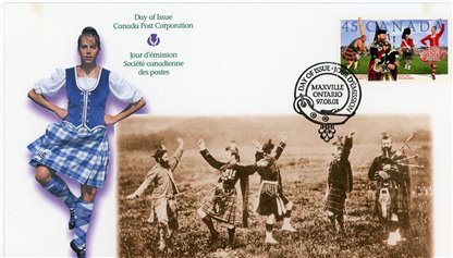 Canada FDC #1655 - Highland Games (1997) 45¢ - Image 2