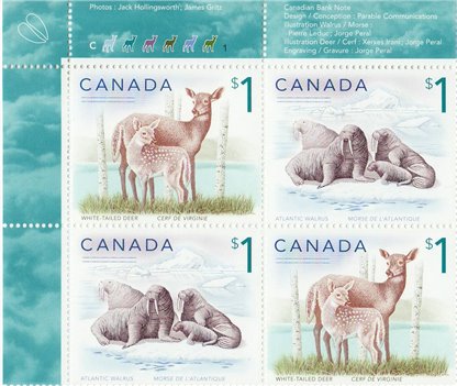 Canada Stamp (PB)#1689ai - Wildlife Definitive-High Values (2005) (09 reprint) - Image 2