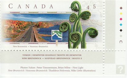 Canada Stamp #1741 - Scenic Highways - 2 (1998) - Image 2