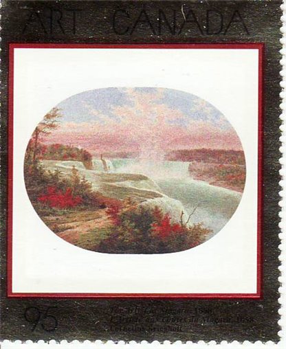 Canada Stamp #1863 - The Artist at Niagara (2000) 95¢ - Image 2