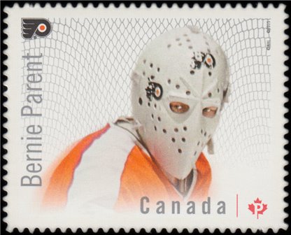 Canada Stamp #2871i - Bernie Parent (2015) P (85¢)