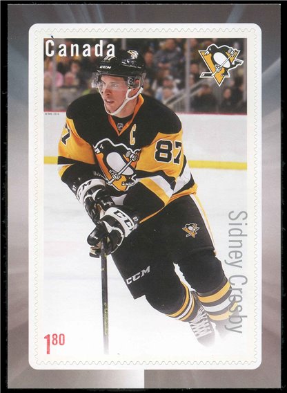 Canada Stamp #2948 - Sidney Crosby (2016) $1.80 - Image 2