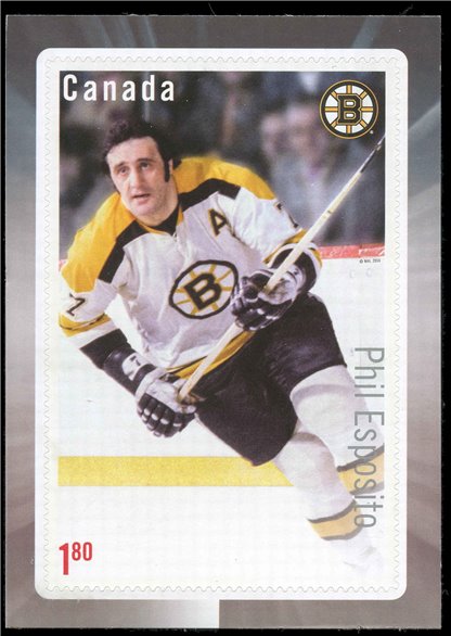 Canada Stamp #2949 - Phil Esposito (2016) $1.80 - Image 2