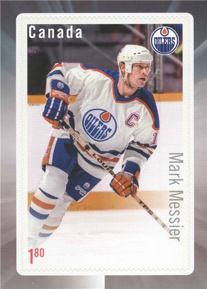 Canada Stamp #2952 - Mark Messier (2016) $1.80 - Image 2