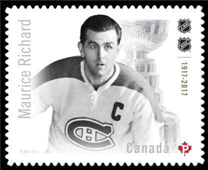 CANADA STAMP #3027I - Canadian Hockey Legends (2017)(P)