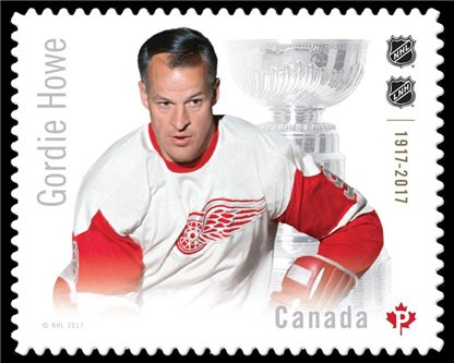 CANADA STAMP #3029I - Canadian Hockey Legends (2017)(P)