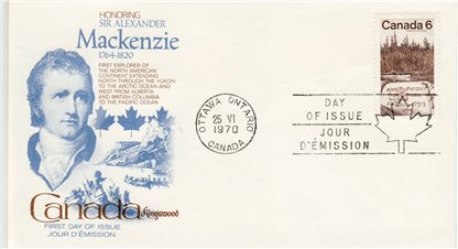 Canada FDC #516 - Carved Inscription (1970) 6¢