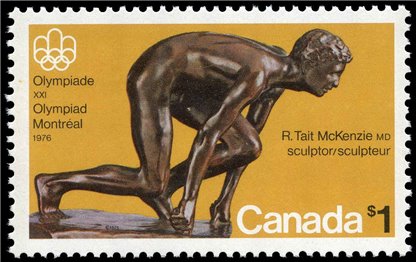 Canada Stamp #656 - The Sprinter (1975) $1