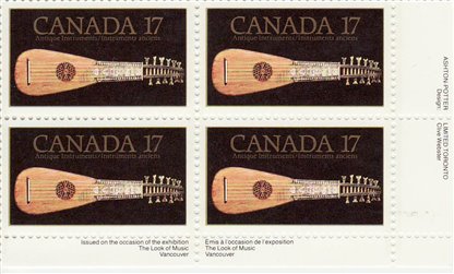 Canada Stamp #878 - Antique Mandora (1981) 17¢ - Image 2