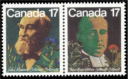 Canada Stamp #895a - Canadian Botanists (1981) 2 x 17¢ - Image 2