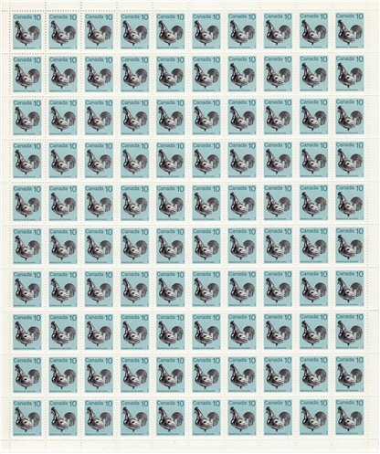 Canada SHEET #921 - Weathercock (1982) 10¢