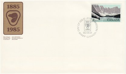 CANADA -FDC#936 – 1985 Banff National Park $2