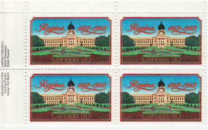 Canada Stamp #967 - Legislature Building (1982)