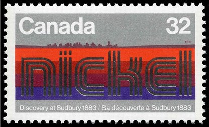 Canada Stamp #996 - Discovery of Nickel (1983) 32¢ - Image 2