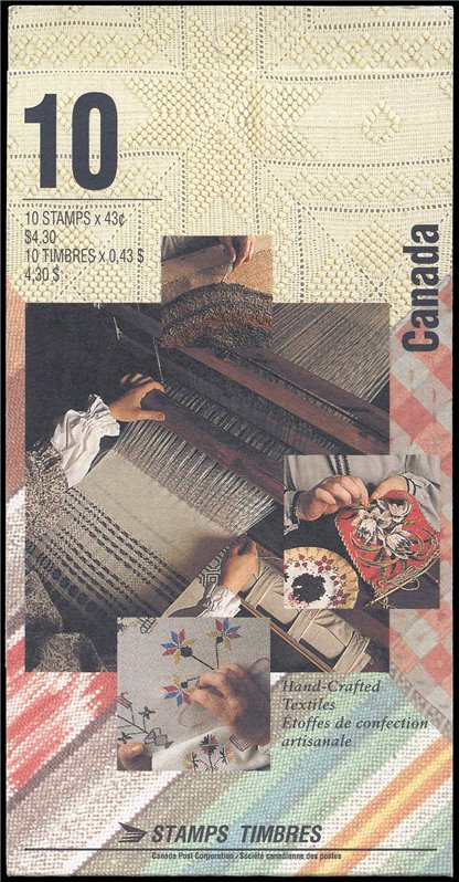 Canada Stamp Booklet - #BK159 (1993) $4.3