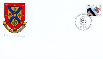 Canada FDC #1338 - Queen's University (1991) 40¢ - Image 2