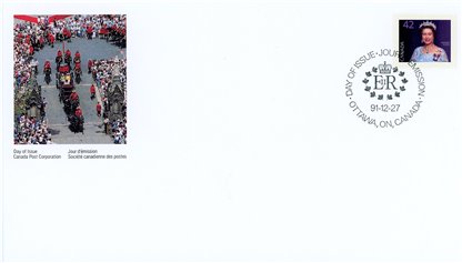 Canada FDC #1357 - Queen Elizabeth II (1991) 42¢ - Image 2