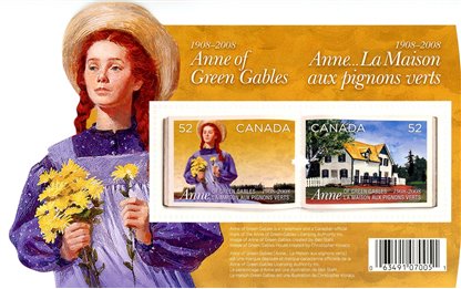 Canada Stamp #2276 - Anne of Green Gables (2008) 2 x 52¢ - Image 2