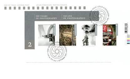 Canada FDC#2757 - Canadian Photography (2014) $5.05 - Image 2