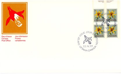 Canada FDC#708 - Canada Lily (1977) 3¢