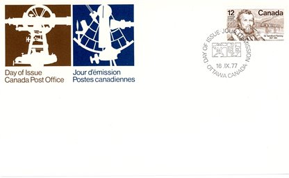 Canada FDC#739 - Sir Sandford Fleming (1977) 12¢