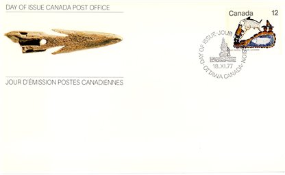 Canada FDC#749 - Fisherman's Dream (1977) 12¢