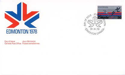 Canada FDC#758 - Badminton (1978) 30¢