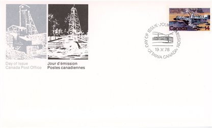 Canada FDC#766 - Athabasca Tar Sands (1978) 14¢