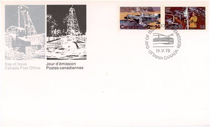 Canada FDC#766a - Natural Resources (1978) 2 x 14¢