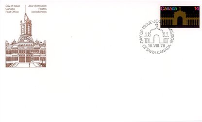 Canada FDC#767 - Prince's Gate (1978) 14¢