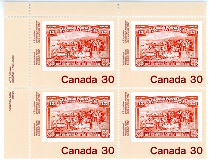 Canada PB#910 - Champlain's Departure (No. 102) (1982) 30¢ - Image 2