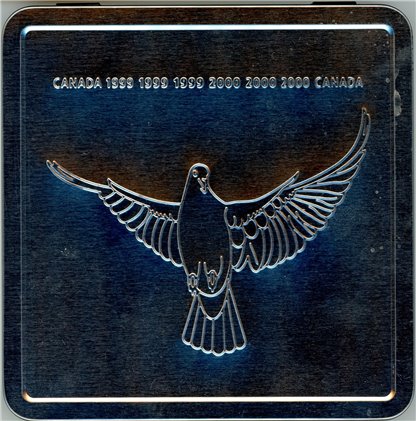 Millennium 1999-2000 Canada Coin & Stamp In Keepsake Box Sc# TC89 - Image 5