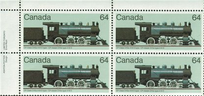 Canada PB#1039 - CP Class D10a 4-6-0 type (1984) 64¢ - Image 2