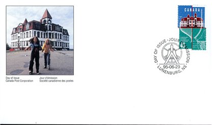 Canada OFDC #1558 - Lunenburg Academy (1995) 43¢