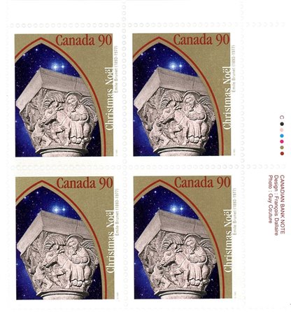 Canada Stamp PB#1587 - Flight to Egypt (1995) 90¢ - Image 2