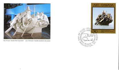 Canada OFDC#1602 - The Spirit of Haida Gwaii (1996) 90¢