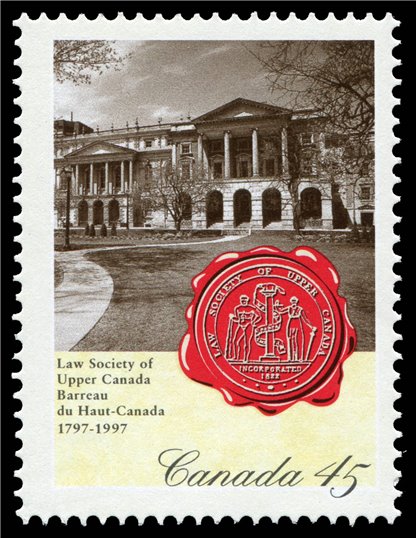 Canada Stamp #1640 - Osgoode Hall (1997) 45¢ - Image 2