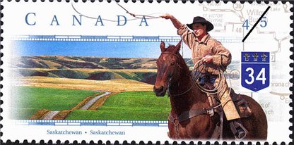 Canada Stamp SHEET#1653 - Big Muddy, Saskatchewan (1997) 45¢ - Image 2