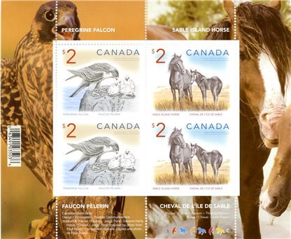 Canada Stamp #1692b - Wildlife Definitives-High Values (2005) 4 x $2 - Image 2