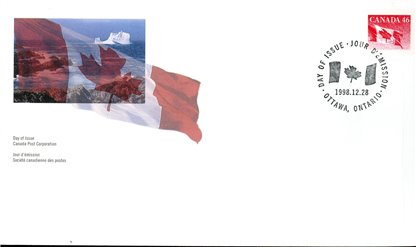 Canada OFDC#1695 - Flag (1998) 46¢