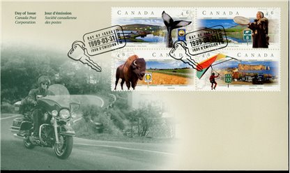 Canada OFDC#1783A - Scenic Highways 3