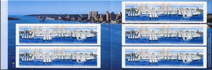 Canada Stamp Booklet - #BK230 -Tall Ships (2000) 10 x 46¢ - Image 3